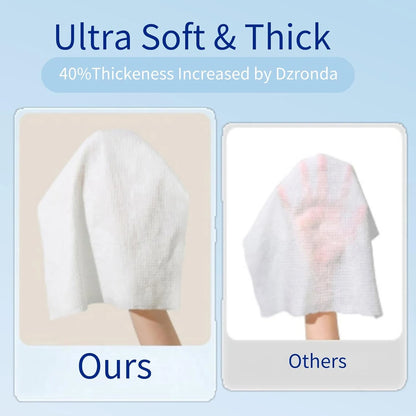 Compressed Cotton Travel Towels Set