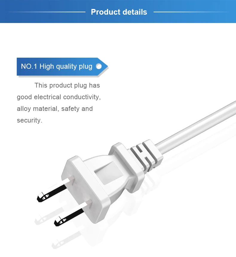 Multi-Device USB Charger Hub with EU Plug