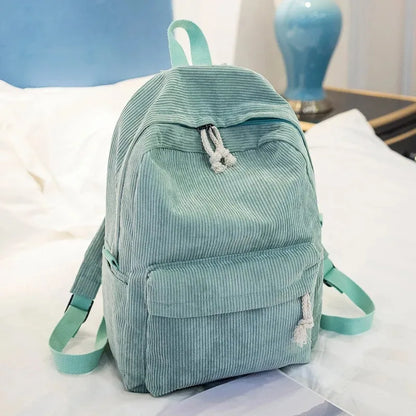 Personalised Corduroy Kids Backpack