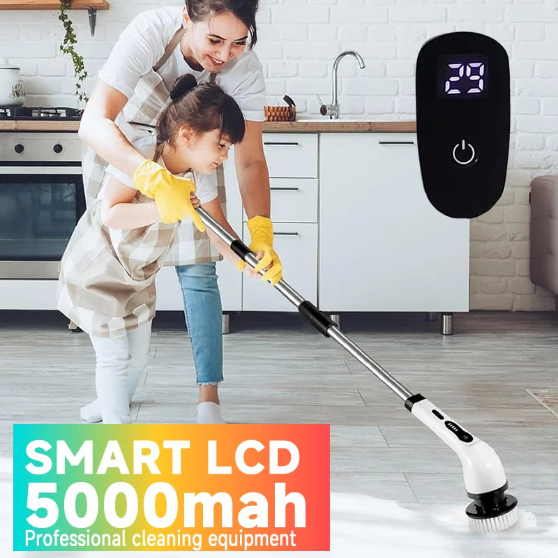 Cordless Electric Spin Scrubber