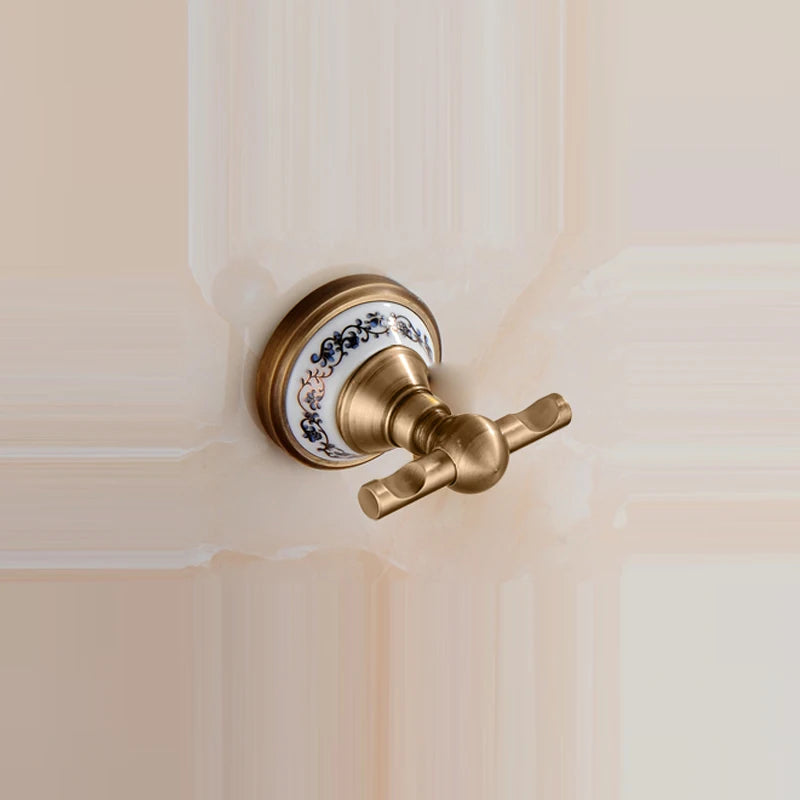 Solid Brass Bathroom Accessories Set