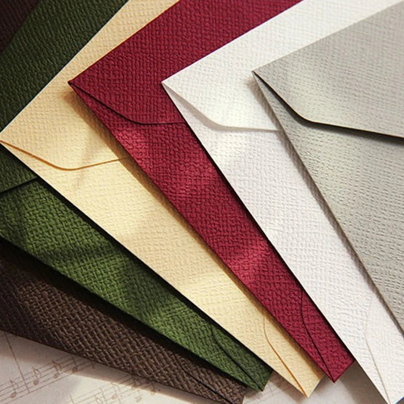 Luxury Invitation & Gift Envelopes – 120g/250g Textured Paper
