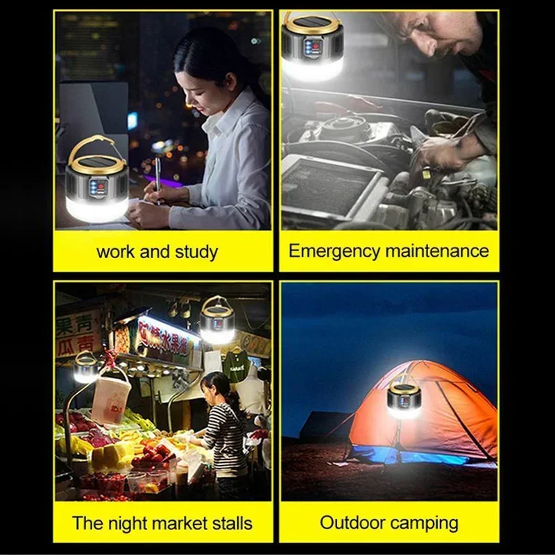 Solar Rechargeable Camping Lantern
