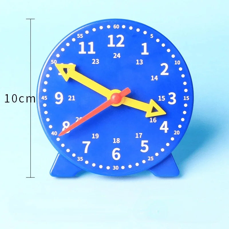 Kids Learning Clock Educational Time Teaching Toy