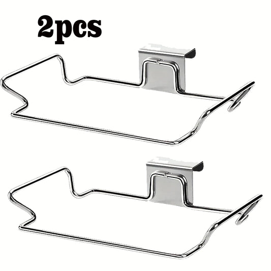 Stainless Steel Cabinet Door Trash Bin Holder