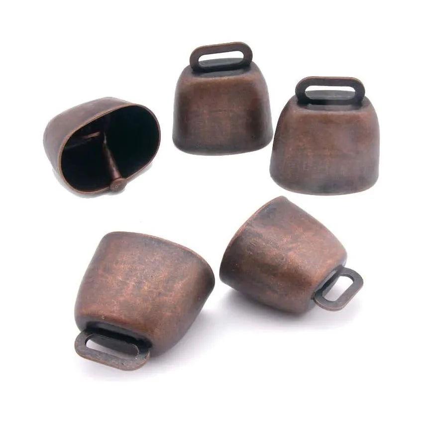 Title Livestock Grazing Bell with Locking Carabiner