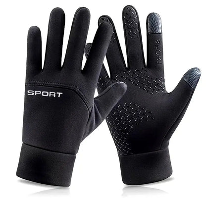 Winter Fleece Cycling Gloves