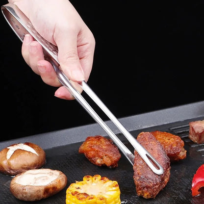 304 Stainless Steel BBQ & Cooking Tongs