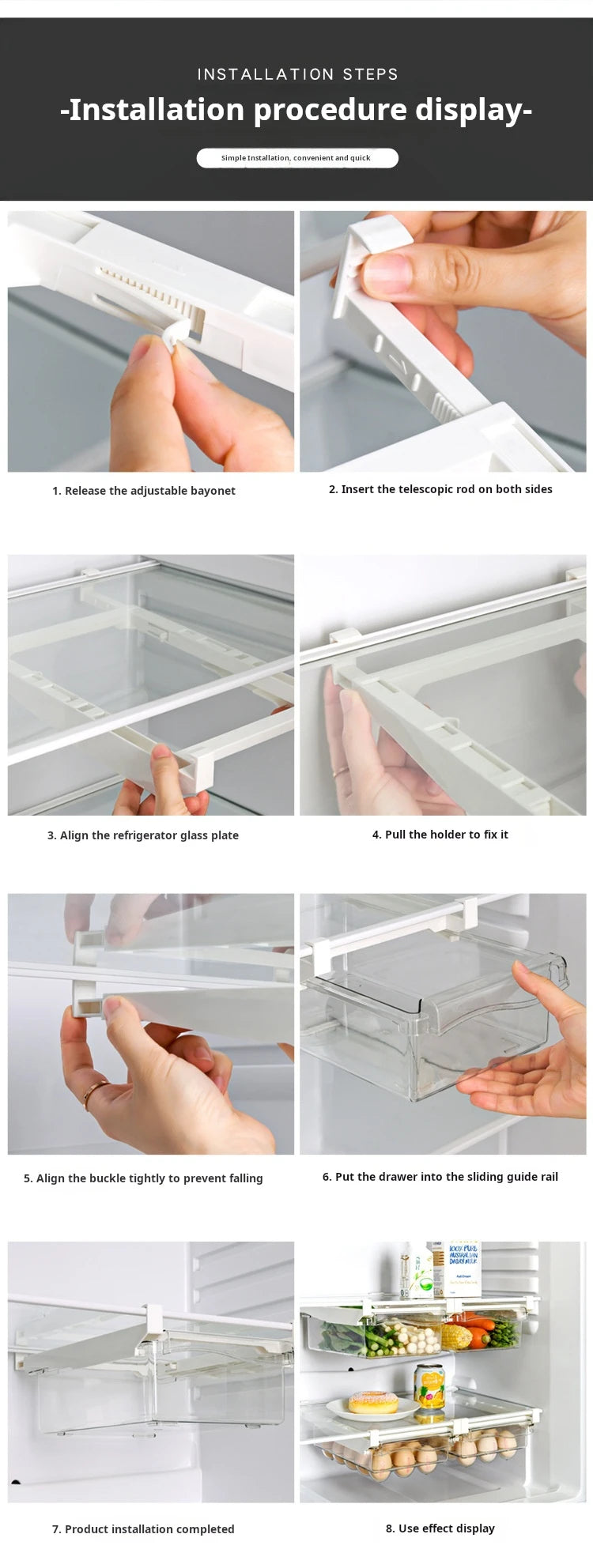 Refrigerator Egg Storage Box
