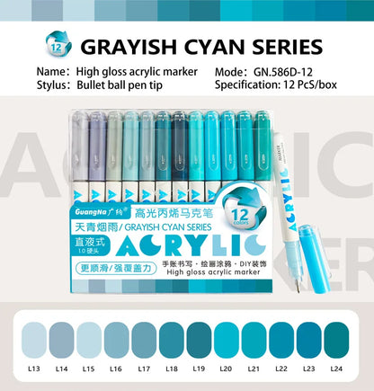 High Gloss Acrylic Paint Markers