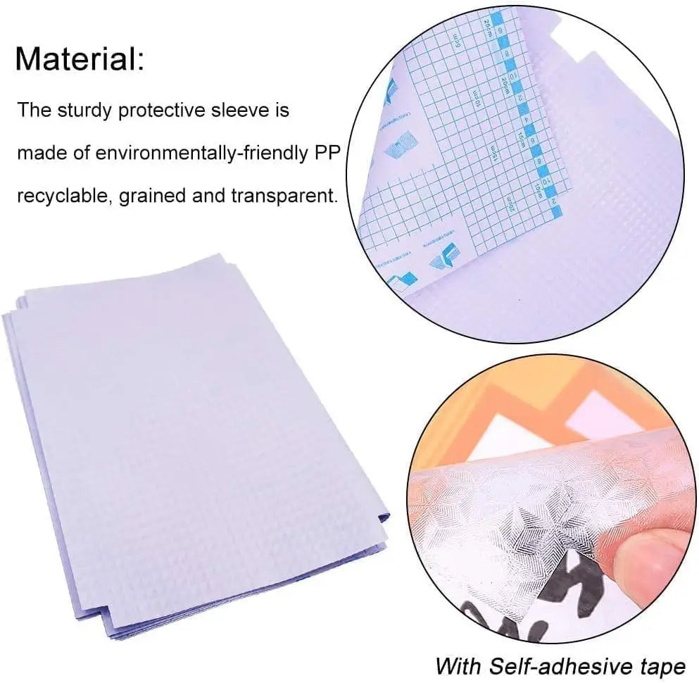Clear Self-Adhesive Book Covers