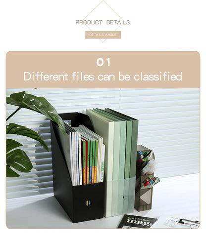 Foldable A4 Desktop File Storage Box