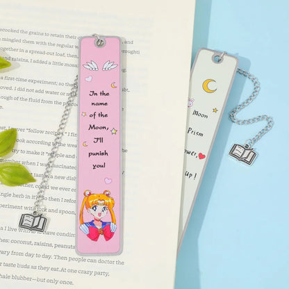 Moon Princess Warrior Metal Bookmark Set