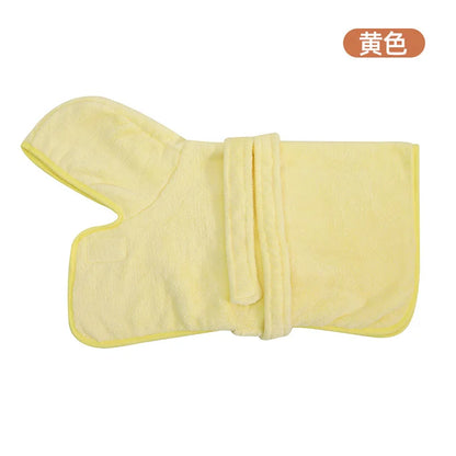 Quick Drying Soft Pet Bath Towel Robe