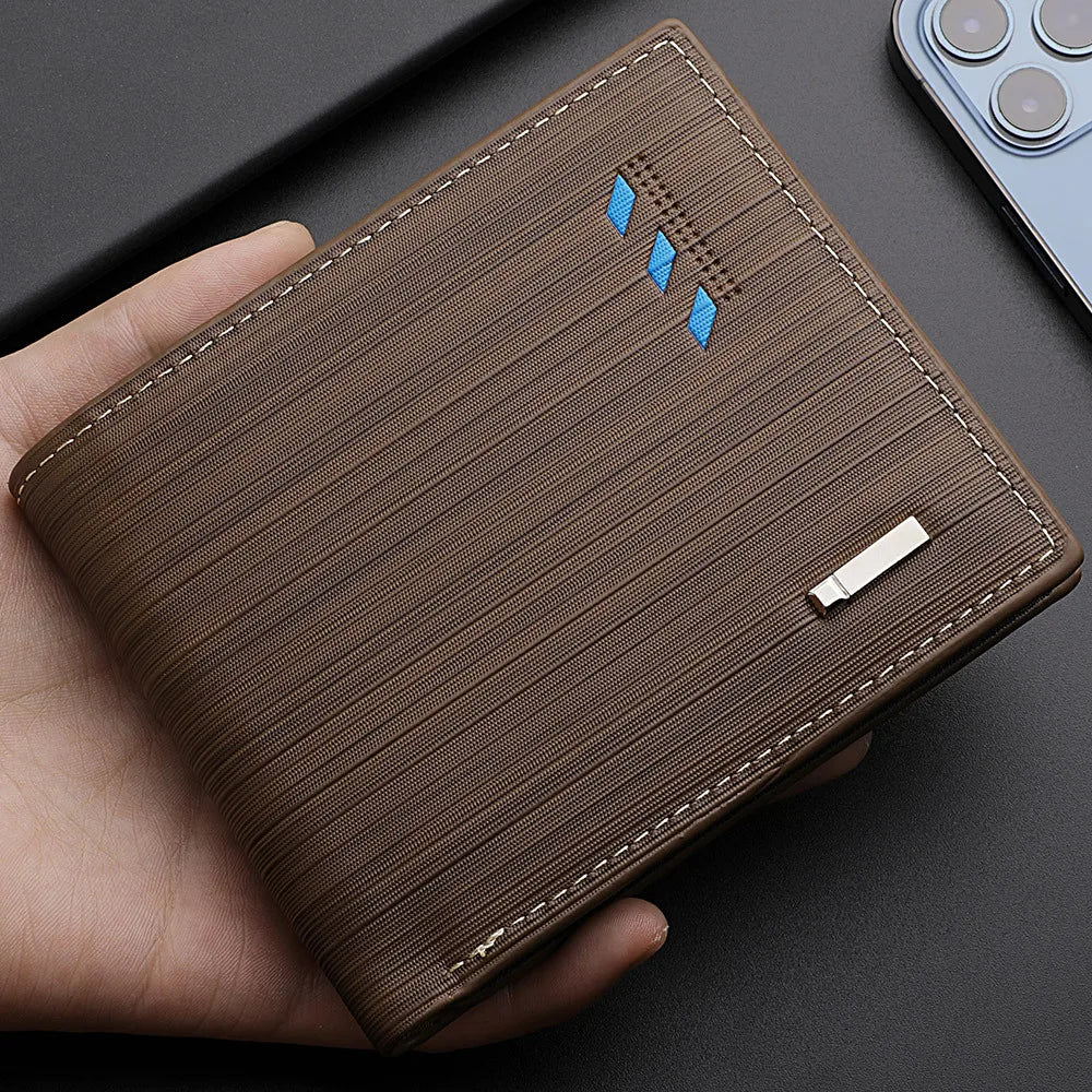 Men’s Slim Business Bifold Wallet