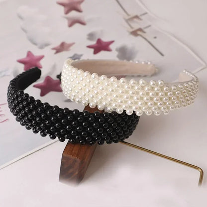 Pearl Hair Strap Headband for Women & Girls