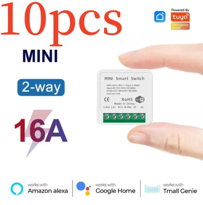 Mini WiFi Smart Switch Module 16A