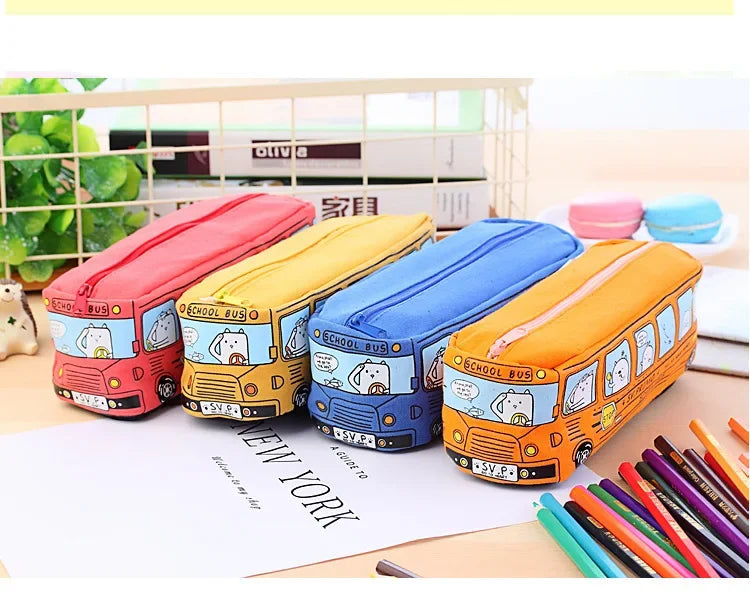 School Bus Pencil Case