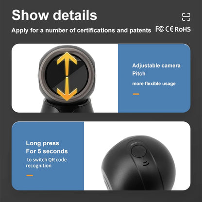 Boland X7 USB QR & Barcode Reader