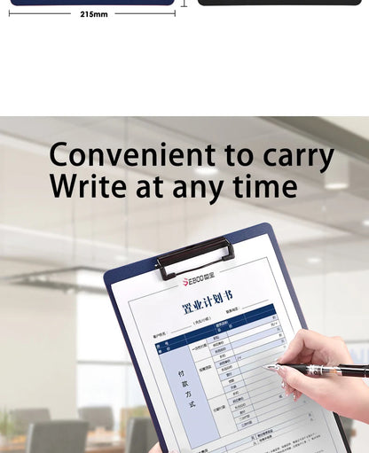 A4 Clipboard File Folder