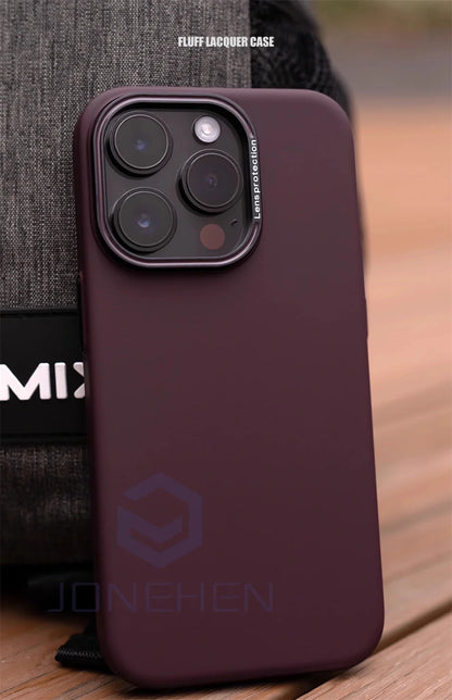 Retro Ultra Thin Matte Phone Case For iPhone