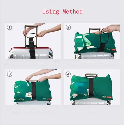 Adjustable Elastic Luggage Carrier Strap