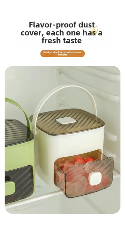 Double Layer Large Capacity Ice Cube Mold Maker Machine