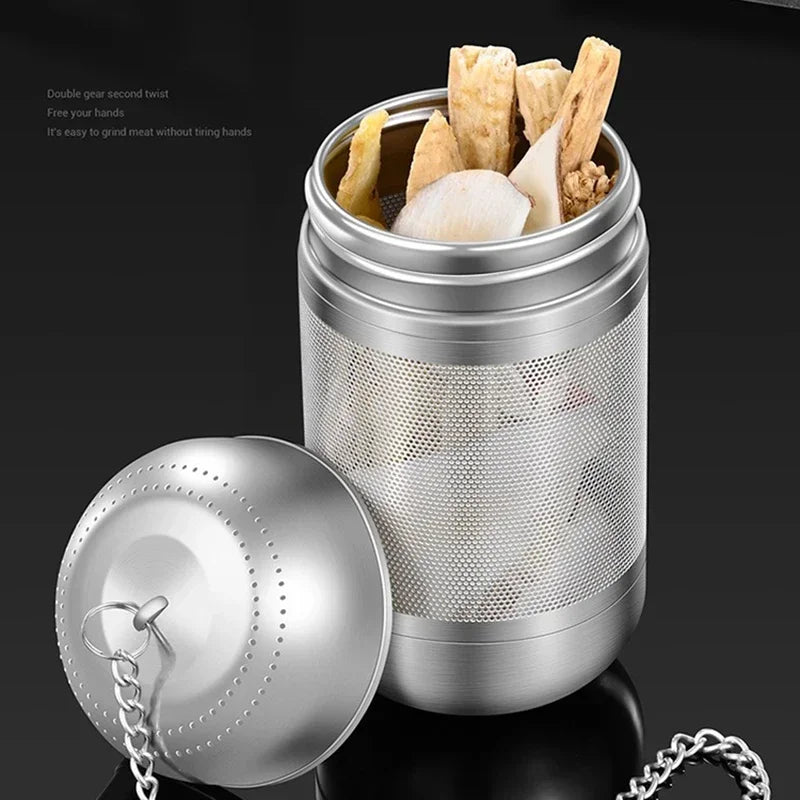 Stainless Steel Tea Infuser & Spice Strainer Ball