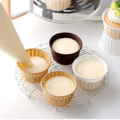 Golden Muffin Cupcake Paper Liners