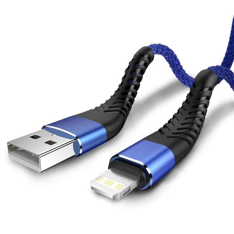 USB-A to Lightning Braided Fast Charging Cable