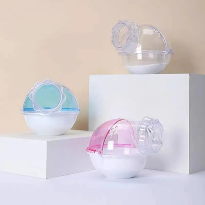 Acrylic Hamster Bathroom Sand Bath Box