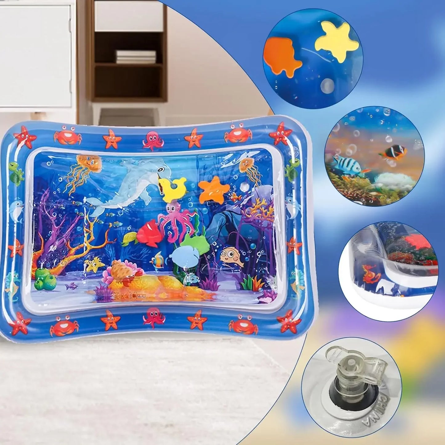 Thickened PVC Water Play Mat for Dogs & Cats