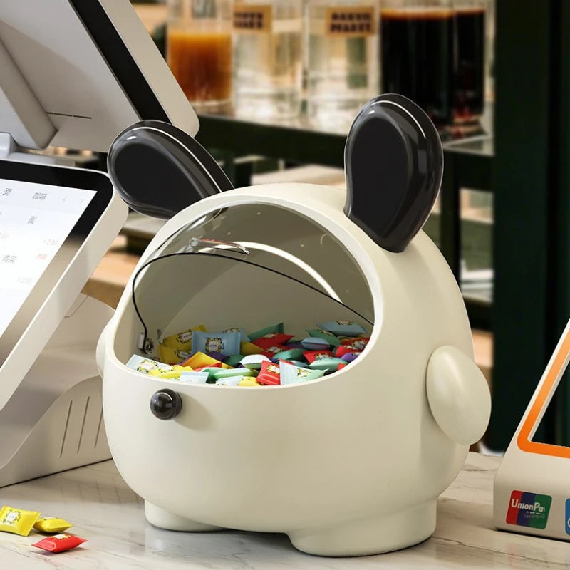 Decorative Flip-Lid Desktop Storage Box
