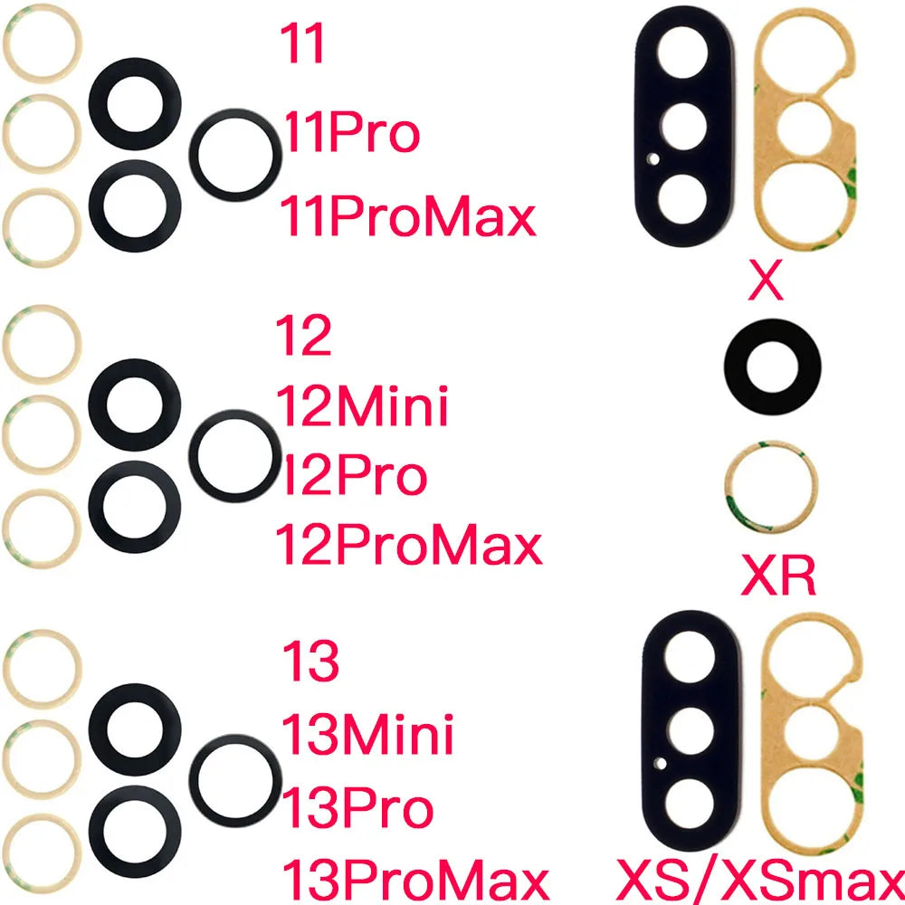 iPhone Rear Camera Lens Replacement Glass