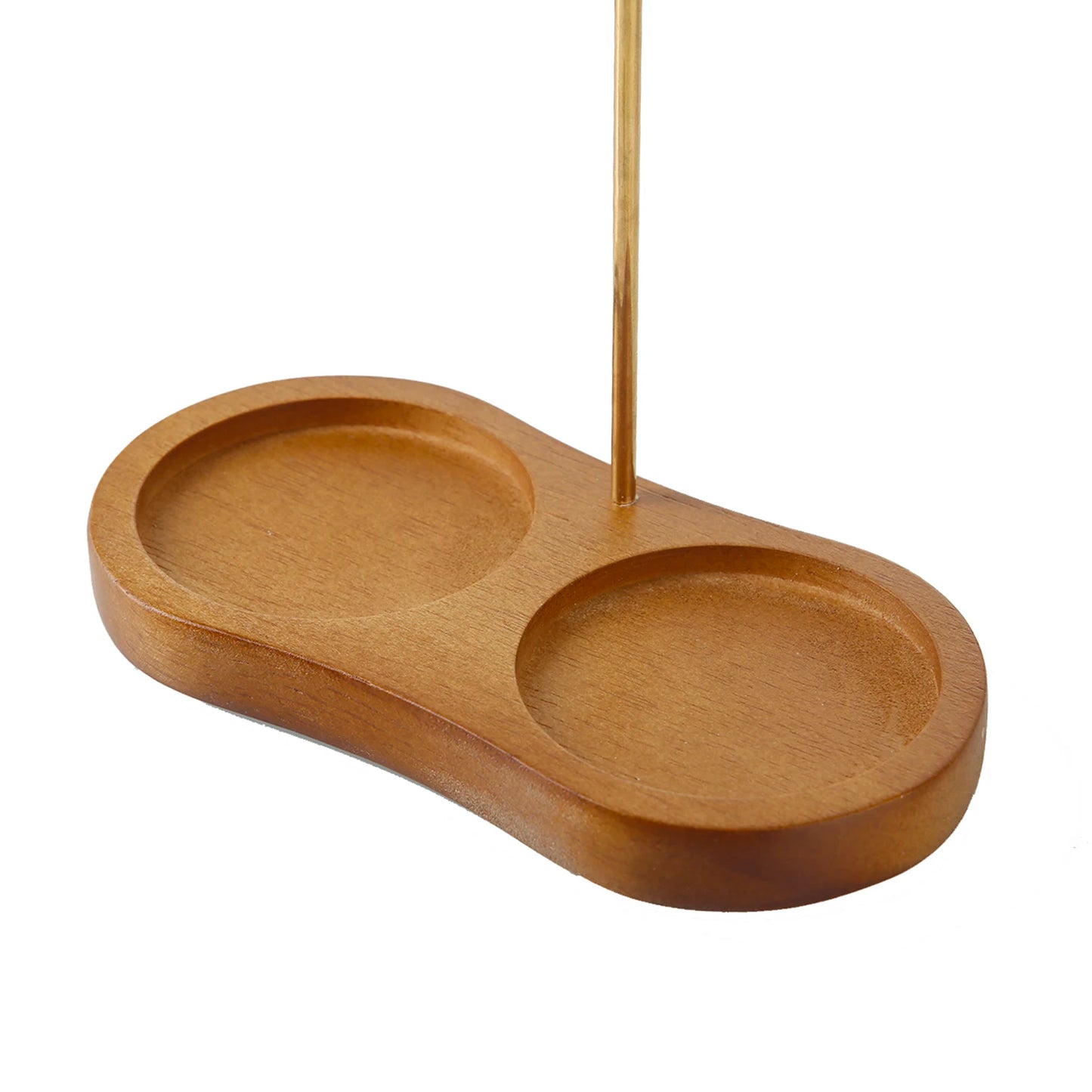 2-in-1 Glass Incense Holder with Ash Catcher