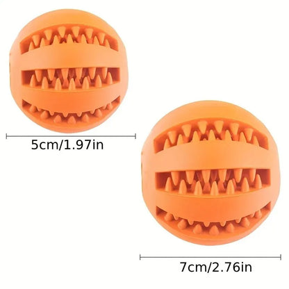 Interactive Treat Dispensing Dog Ball