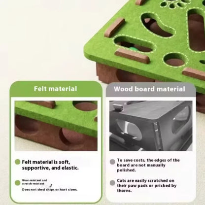 Interactive Cat Puzzle Maze Toy