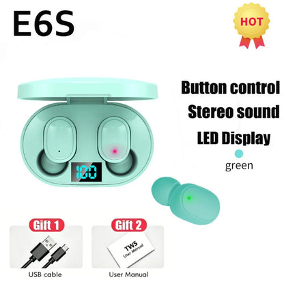 E6S Wireless Bluetooth Earbuds