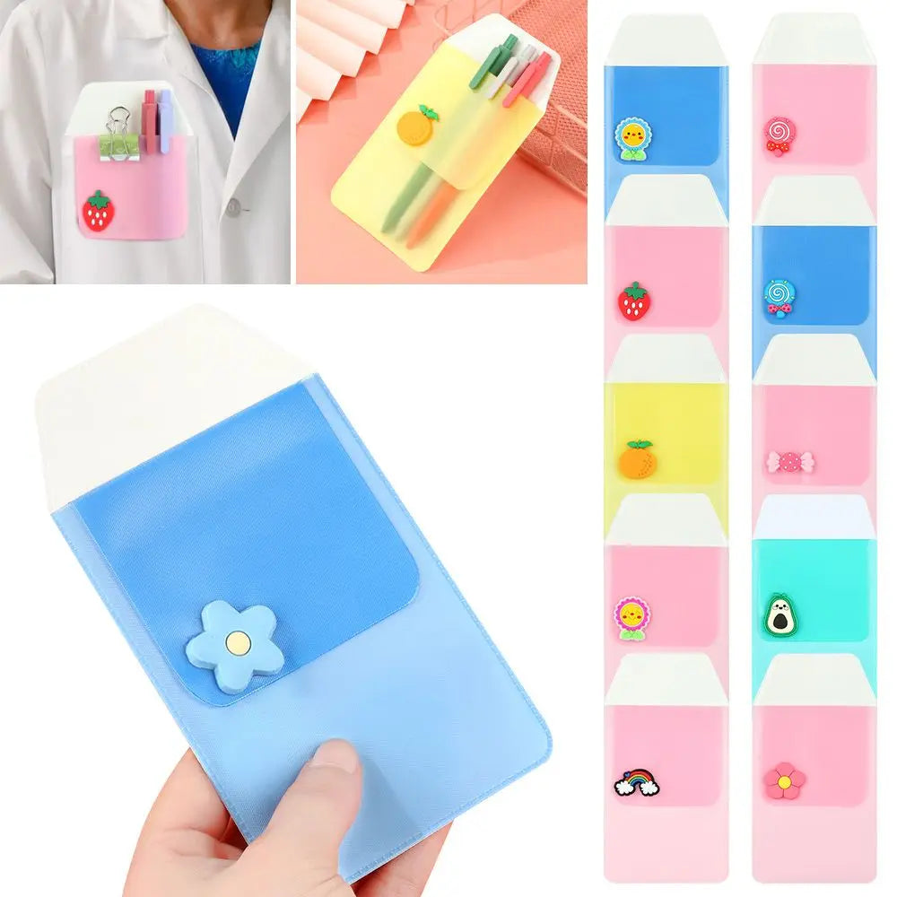 Leak-Proof Pen Pocket Protector Pouch
