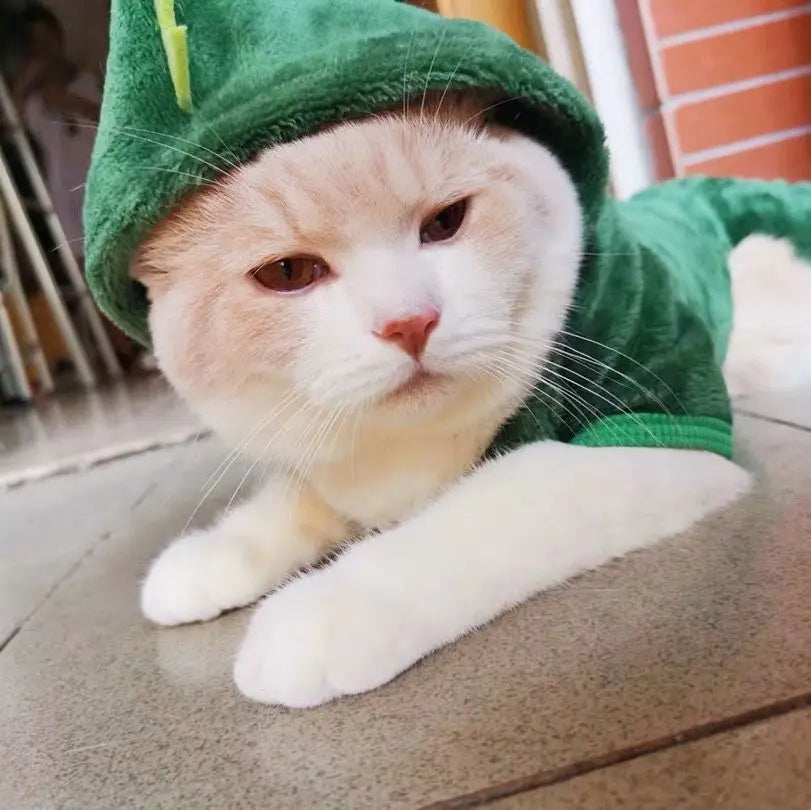 Warm Fleece Pet Hoodie