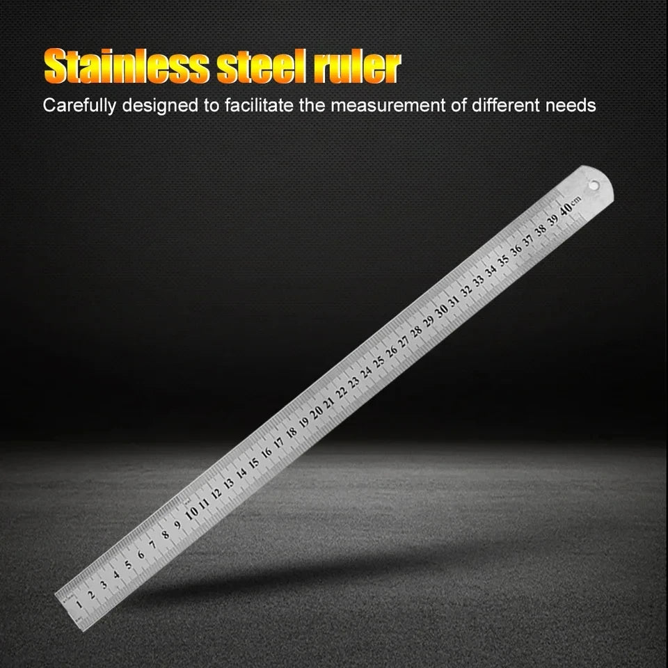 Stainless Steel Straight Measuring Ruler