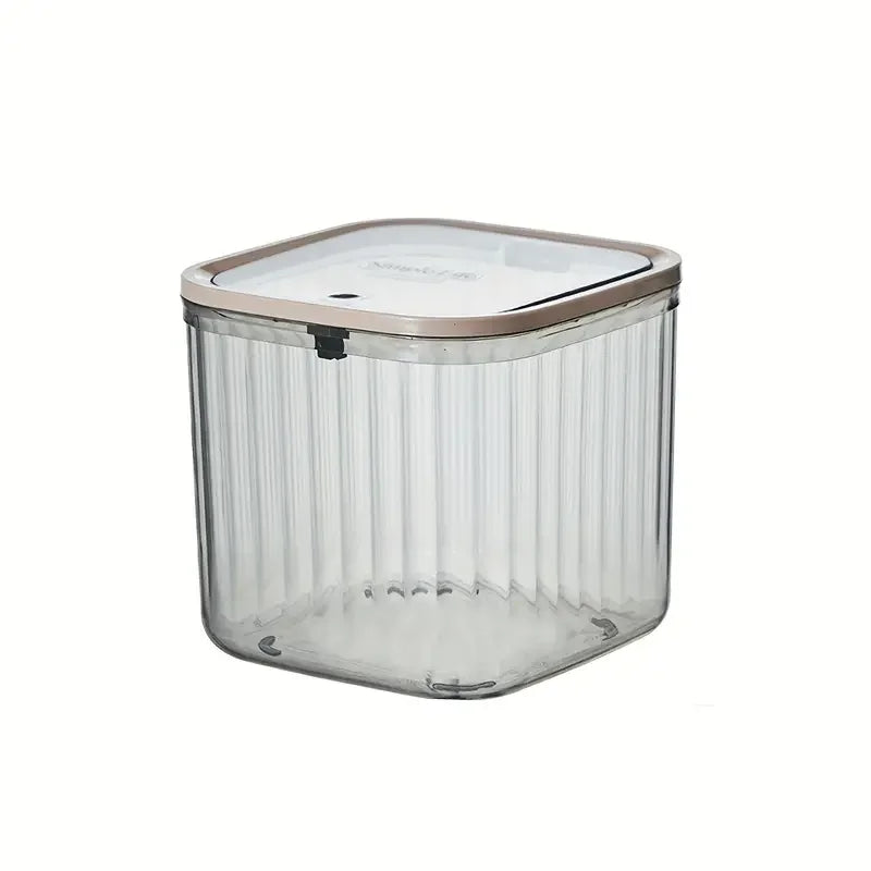 Transparent Mini Desktop Storage Box with Pop-Up Lid