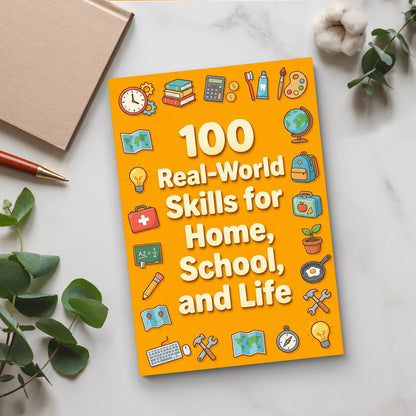 100 Essential Life Skills for Kids Book