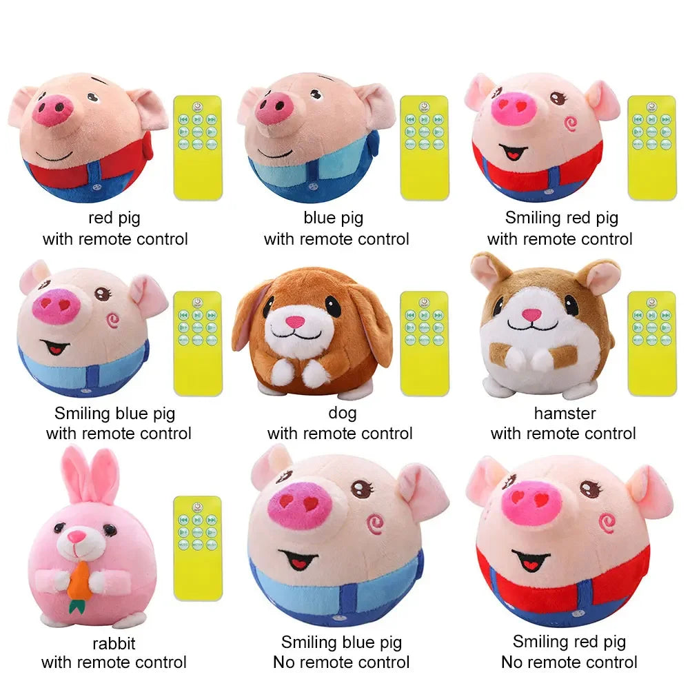Interactive Plush Pet Ball