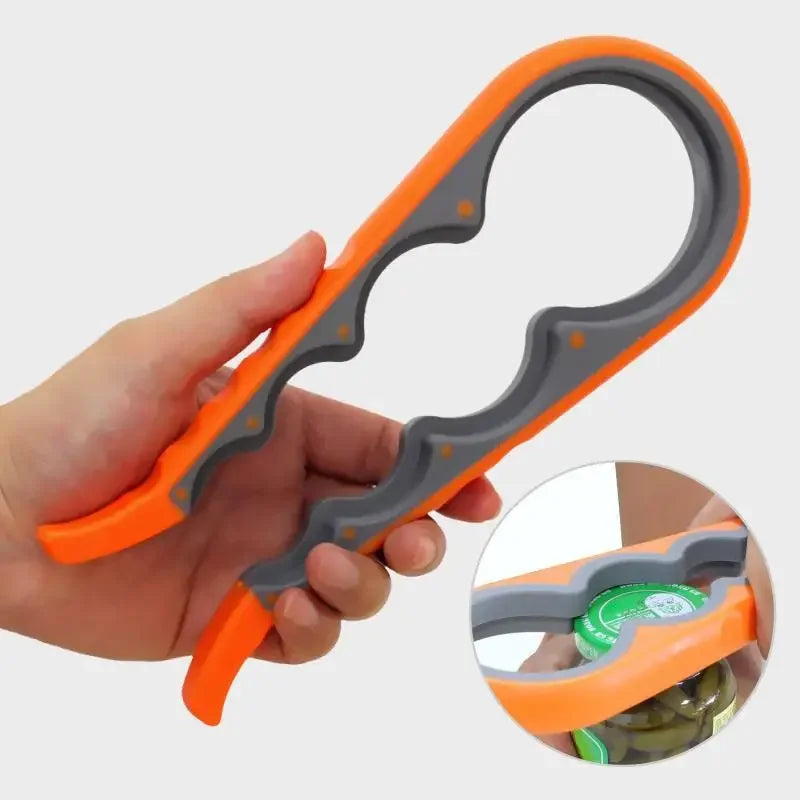 Multi-Purpose Lid Opener for Jars, Bottles & Screw Caps