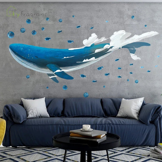 Creative Whale Wall Sticker