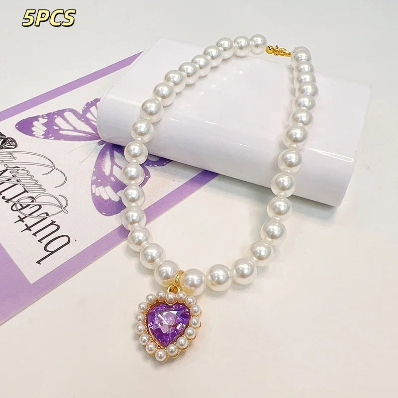 Princess Pearl Pet Collar