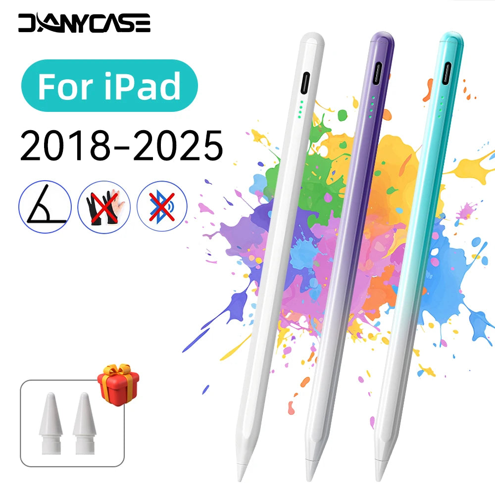 Rechargeable iPad Stylus Pen with Magnetic Attachment
