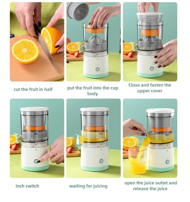 USB Rechargeable Fresh Juice Blender Cup