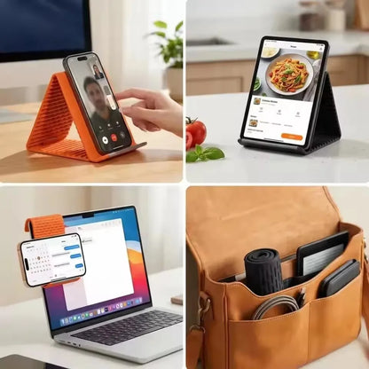 Flexible Foldable Silicone Device Stand